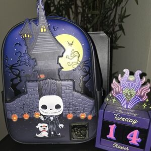 Loungefly (POP) Disney NBC Glow Mini Backpack